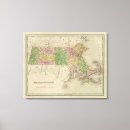 Search for massachusetts canvas prints Map