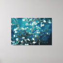 Search for teal art Almond blossoms