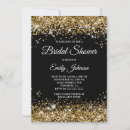 Search for fancy bridal shower invitations Gold