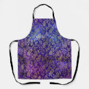 Search for leaves pattern aprons Gold