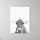 Search for black and white cow canvas prints Farm