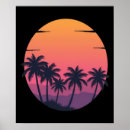Search for vaporwave aesthetic posters Palm trees