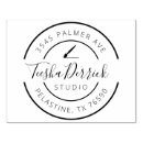 Search for envelopes rubber stamps Family name return address