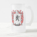Search for family crest beer glasses Surname