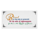 Search for persecuted posters Beatitudes