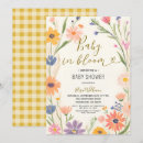 Search for in bloom baby boy shower invitations Rustic
