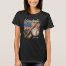 Search for baseball american flag tshirts Player