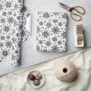 Search for black white christmas snowflakes wrapping paper Snowflake pattern