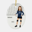 Search for girl volleyball christmas tree decorations Athlete