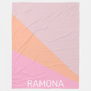 Search for pink and coral blankets Girly