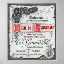 Search for perfume labels posters Paris