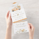 Search for pumpkin truck invitations Rustic
