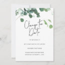 Search for postponed wedding announcement cards Minimalist