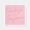 Search for pink orange napkins Simple