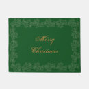 Search for vintage christmas doormats Green