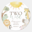 Search for monkey birthday party stickers Jungle animals