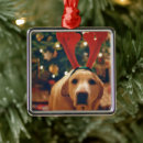 Search for yellow lab christmas tree decorations Festive