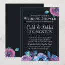 Search for purple shower wedding invitations Elegant