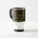 Search for gold travel mugs Leopard spots
