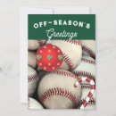 Search for baseball christmas cards Coach