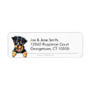 Search for rottweiler return address labels Pets