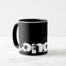 Search for black and white london mugs United kingdom