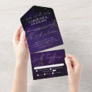 Search for purple black and gold invitations Golden