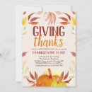 Search for wreath thanksgiving invitations Leaves
