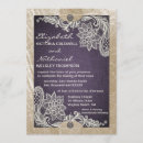 Search for leather and lace invitations Vintage