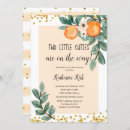 Search for two little cuties invitations Are on the way