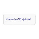 Search for government return address labels Military