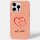 Search for heart shape iphone cases Red