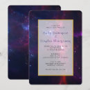 Search for outer space wedding invitations Nebula
