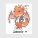 Search for kawaii dragons stickers Chibi