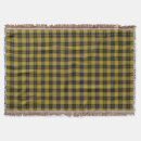 Search for yellow tartan blankets Black