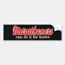 Search for marathon bumper stickers Runner