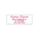 Search for phone number rubber stamps Simple
