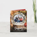 Search for snow globe christmas cards Whimsical
