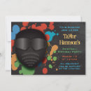 Search for paintball birthday invitations Sports