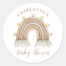 Search for rainbow baby shower stickers Pastel
