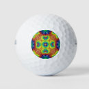 Search for tie dye golf balls Colourful