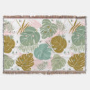 Search for monstera leaf blankets Botanical