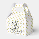 Search for 50th birthday favour boxes Trendy