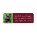 Search for black and white dog return address labels French bulldog