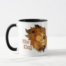 Search for birthday king mugs Lion