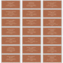 Search for antique copper stickers For her