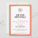 Search for grand opening of store business invitations Modern