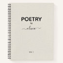 Search for poetry notebooks Writer