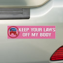 Search for my body my choice bumper stickers Roe v wade