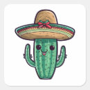 Search for funny cactus stickers Cartoon